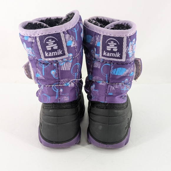 Kamik Snowbug Snow Boots Purple Size 7c - Picture 4 of 8